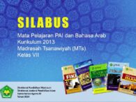 Silabus Pelajaran PAI Bahasa Arab Kurikulum 2013 MTs Kelas VII